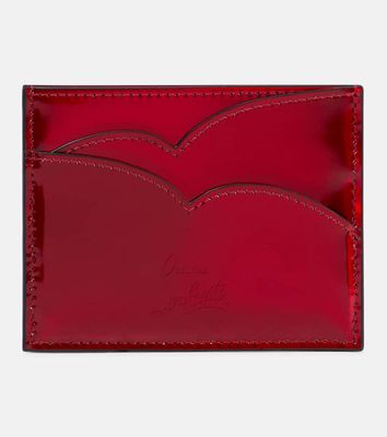 Christian Louboutin Hot Chick patent leather card holder