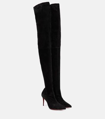 Christian Louboutin Kate Botta 85 suede over-the-knee boots