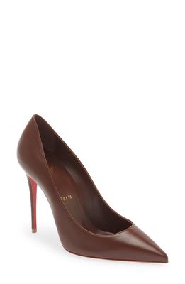 Christian Louboutin Kate Pointed Toe Pump in Nude 8