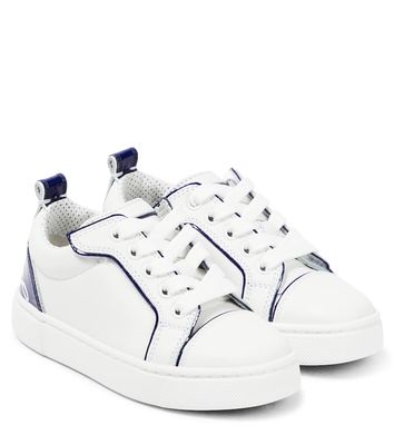 Christian Louboutin Kids Funnyto leather sneakers