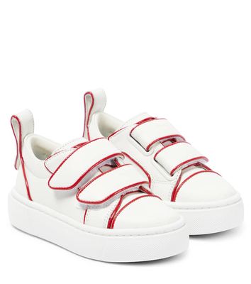 Christian Louboutin Kids Toyototoy leather sneakers