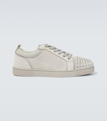 Christian Louboutin Louis Junior Spikes suede sneakers