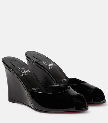 Christian Louboutin Me Dolly Zeppa patent leather sandals