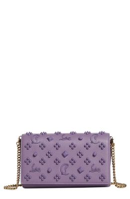 Christian Louboutin Paloma Empire Calfskin Clutch in L342 Parme/Parme