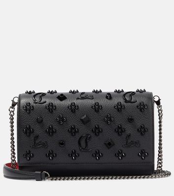 Christian Louboutin Paloma leather wallet on chain