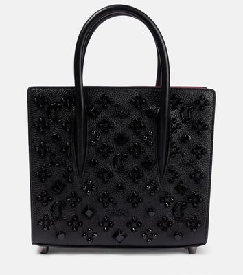 Christian Louboutin Paloma Mini embellished leather tote bag