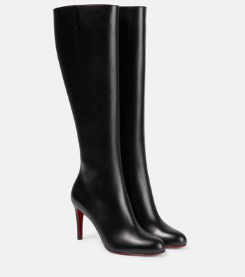 Christian Louboutin Pumppie Botta leather knee-high boots