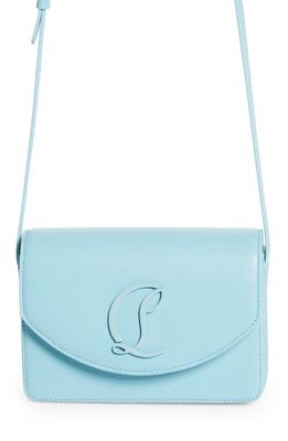 Christian Louboutin Small Loubi54 Leather Crossbody Bag in V169 Mineral/Mineral