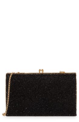 Christian Louboutin Strass Crystal Clutch in Black/Gold