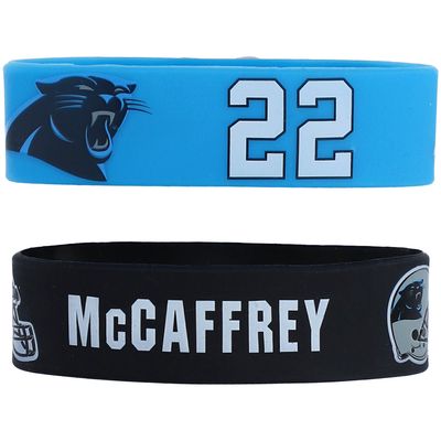 Christian McCaffrey Carolina Panthers 2-Pack Player Bracelet Set