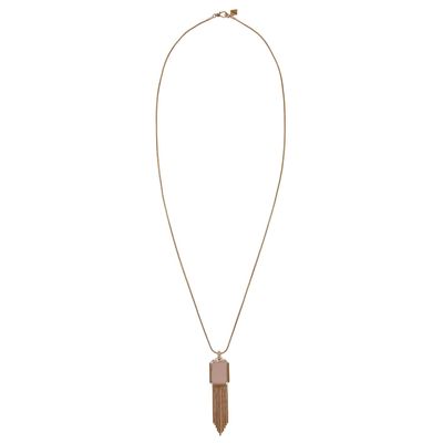 Christian Siriano New York Fringe Pendant Necklace in