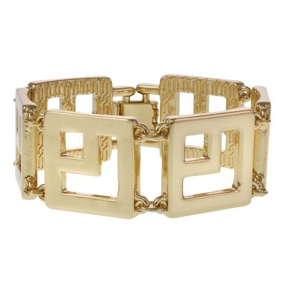 Christian Siriano New York Square Link Clasp Bracelet in