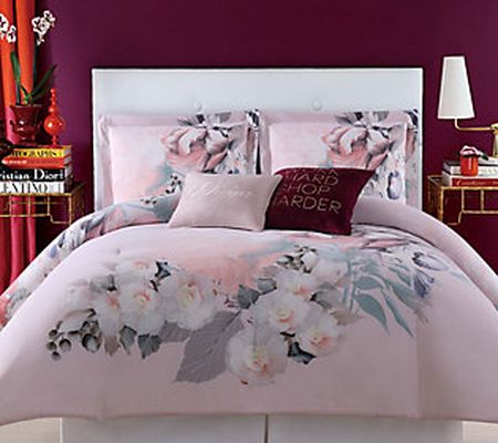 Christian Siriano NY Dreamy Floral King Comfor ter Set