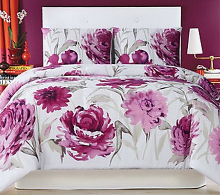 Christian Siriano Remy Floral 3-Piece Full/Quee n Comforter Se