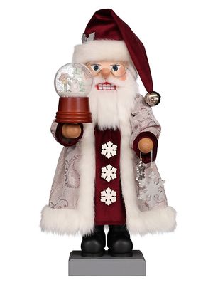 Christian Ulbricht Premium Snow Globe Santa Nutcracker
