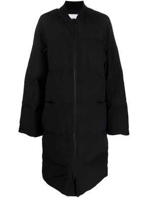Christian Wijnants band-collar padded down jacket - Black