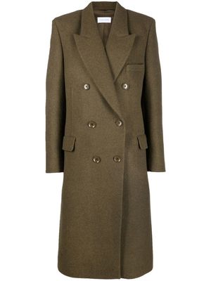 Christian Wijnants Collins double-breasted coat - Green