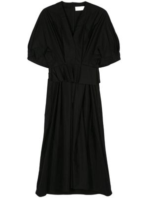 Christian Wijnants Derenay pleated midi dress - Black