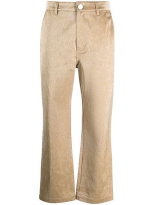 Christian Wijnants four-pocket cropped trousers - Neutrals