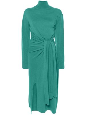 Christian Wijnants Krissy virgin wool midi dress - Green