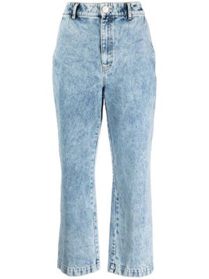 Christian Wijnants low-rise straight-leg jeans - Blue