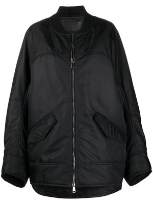 Christian Wijnants oversized bomber jacket - Black