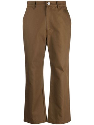 Christian Wijnants Panjad cropped trousers - Brown