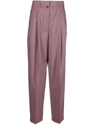 Christian Wijnants Pina pleated trousers - Pink