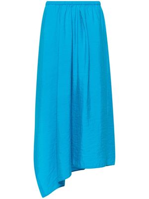 Christian Wijnants Suma crinkled skirt - Blue