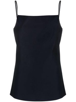 Christian Wijnants Tagry cowl-neck top - Blue