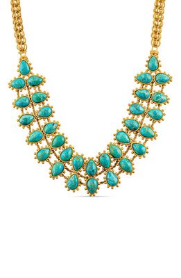 Christina Greene Rio Turquoise Collar Necklace
