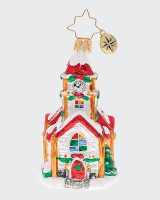 Christmas Chapel Gem Ornament