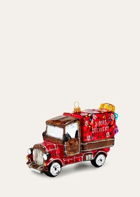 Christmas Delivery Truck Ornament