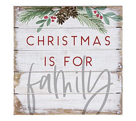 Christmas is for Family Pallet Petite By Sincer e Surroundings