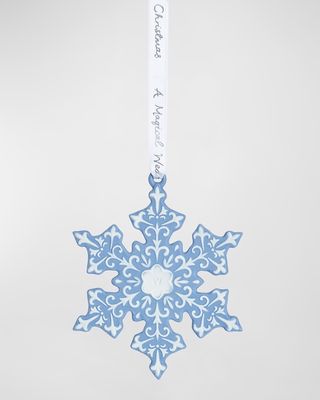 Christmas Snowflake Ornament Blue