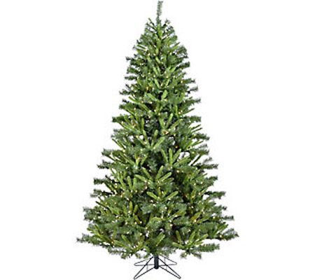 Christmas Time 7.5' Norway Pine Clear Prelit Tree