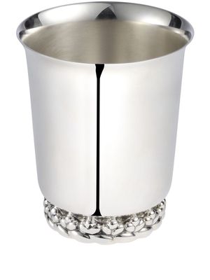 Christofle Babylone braided baby cup - Silver