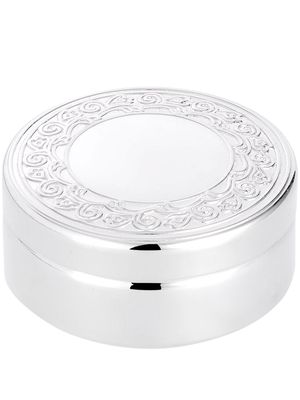 Christofle Bonbonnière silver-plated trinket box