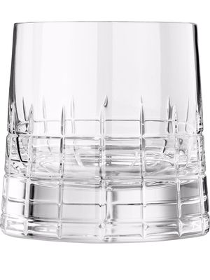 Christofle Graphik double Old Fashioned crystal glass - White