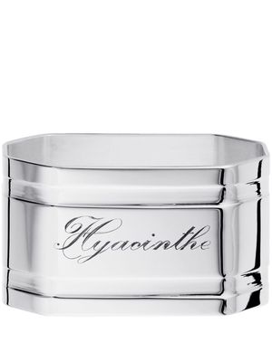 Christofle Hyacinthe silver-plated napkin ring
