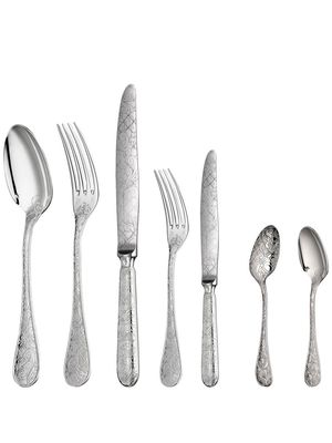 Christofle Jardin d'Eden 36 piece flatware set - Silver