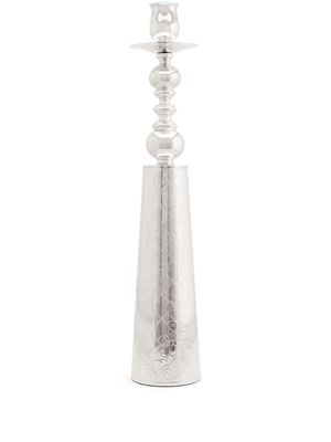 Christofle Jardin D'Eden silver-plated candle holder