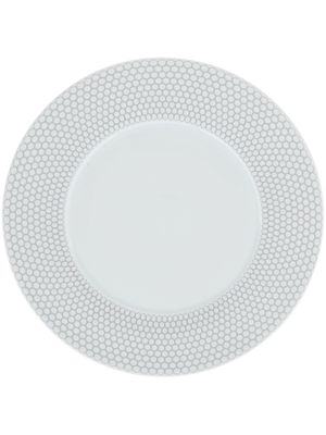 Christofle Madison 6 porcelain dinner plate - Grey