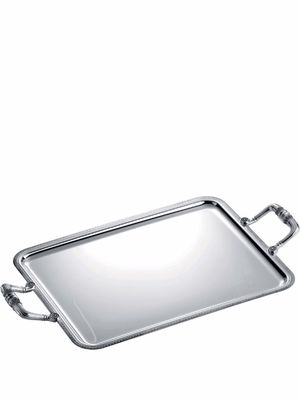 Christofle Malmaison 43x31cm silver-plated rectangular tray