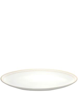 Christofle Malmaison Impériale oval platter - White