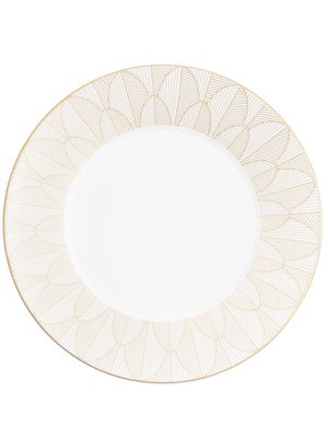 Christofle Malmaison Imperiale porcelain dinner plate - Gold