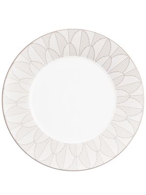 Christofle Malmaison Imperiale porcelain dinner plate - White