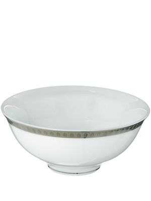 Christofle Malmaison porcelain Chinese soup bowl - White
