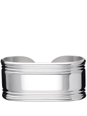 Christofle Rosine open-cuff napkin ring - Silver