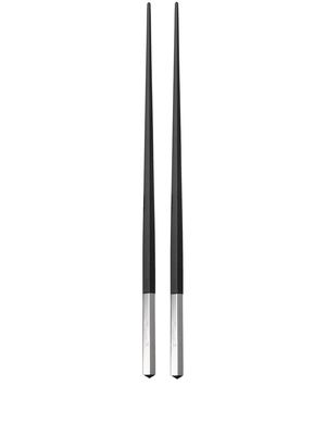 Christofle silver-plated chopsticks - Black